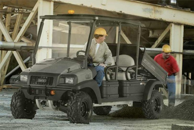 carrito de golf utilitario