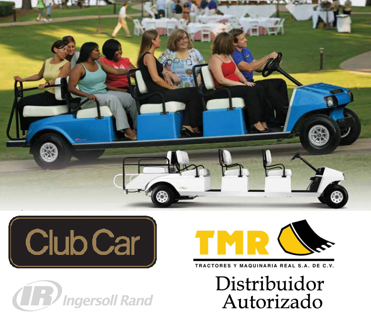 Carro de Golf 8 pasajeros Club Car México