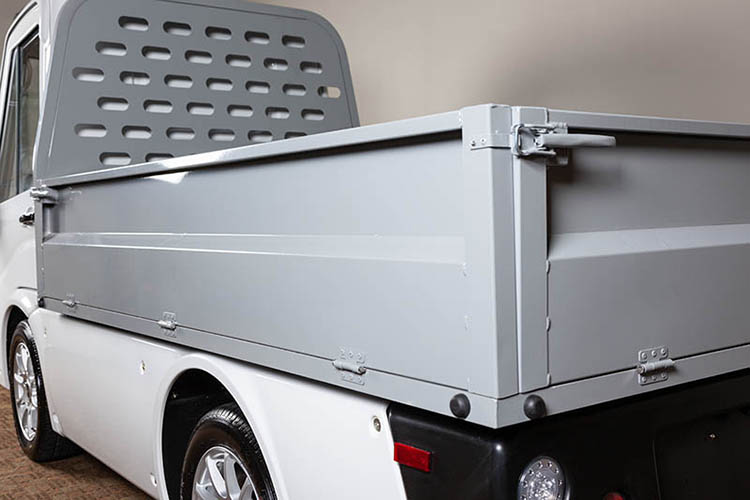 Carro de golf tipo camioneta utilitario